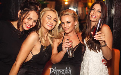 Hen do VIP night Pangea rooftop club Puerto Banús Spain