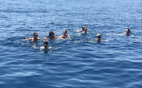 Float Fizz hen party boat Puerto Banús luxury yachts coastline Spain