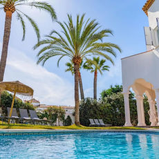 Pool at Villa I in Puerto Banus