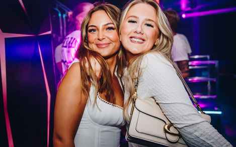 Linekers Bar hen party photos VIP area Puerto Banús Spain
