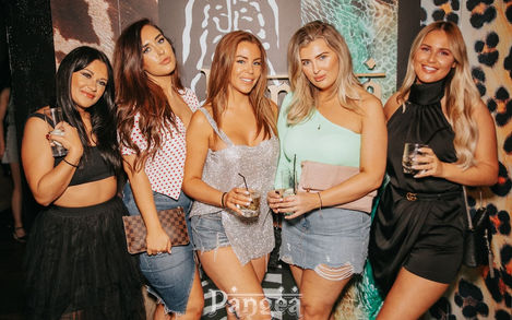 Pangea rooftop Puerto Banús elite nightlife hen party Spain