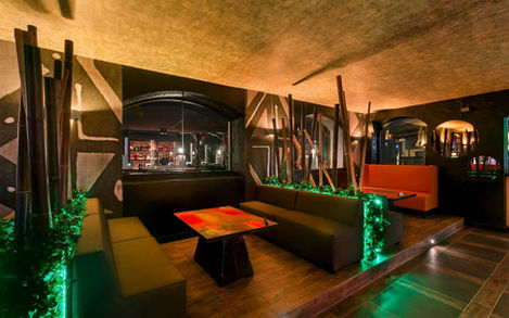 Pangea Puerto Banús hen do reserved VIP table Spain