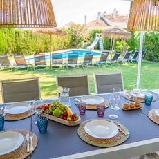 Outdoor-Dinning at Villa G in Puerto Banus