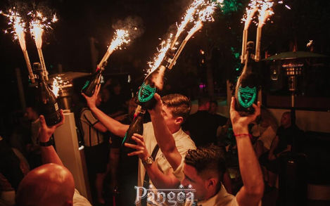 Pangea Puerto Banús high energy DJ hen party Spain