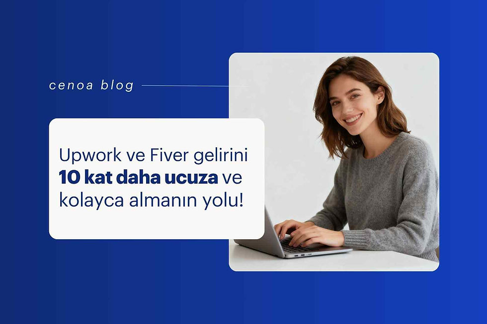 Upwork ve fiverr'dn 10 kat daha ucuza ödeme alan mutlu freelancer bir kadın