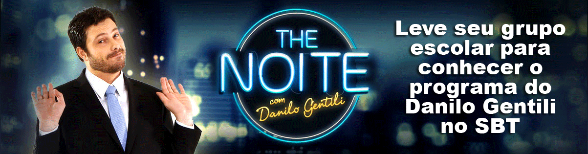 Turismo de Entretenimento, Excursão, Exposição, Show, Feira, Festival, Arte, Tour, Convenção, the noite, danilo gentili, sbt, grupo de universitários, platéia