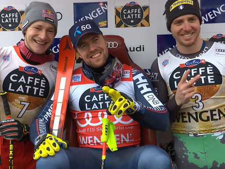 Double Party in Wengen for Aleksander Aamodt Kilde