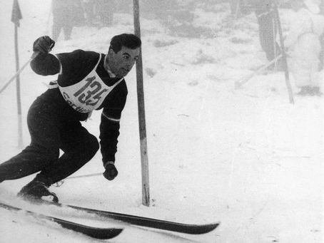 Best Moments of Alpine Skiing in the Olympic Winter Games. Cortina d'Ampezzo 1956
