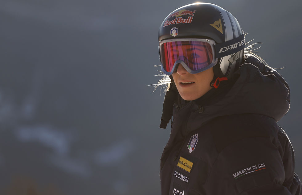 Sofia Goggia. Alpine Ski World Cup. Downhill Cortina d'Ampezzo