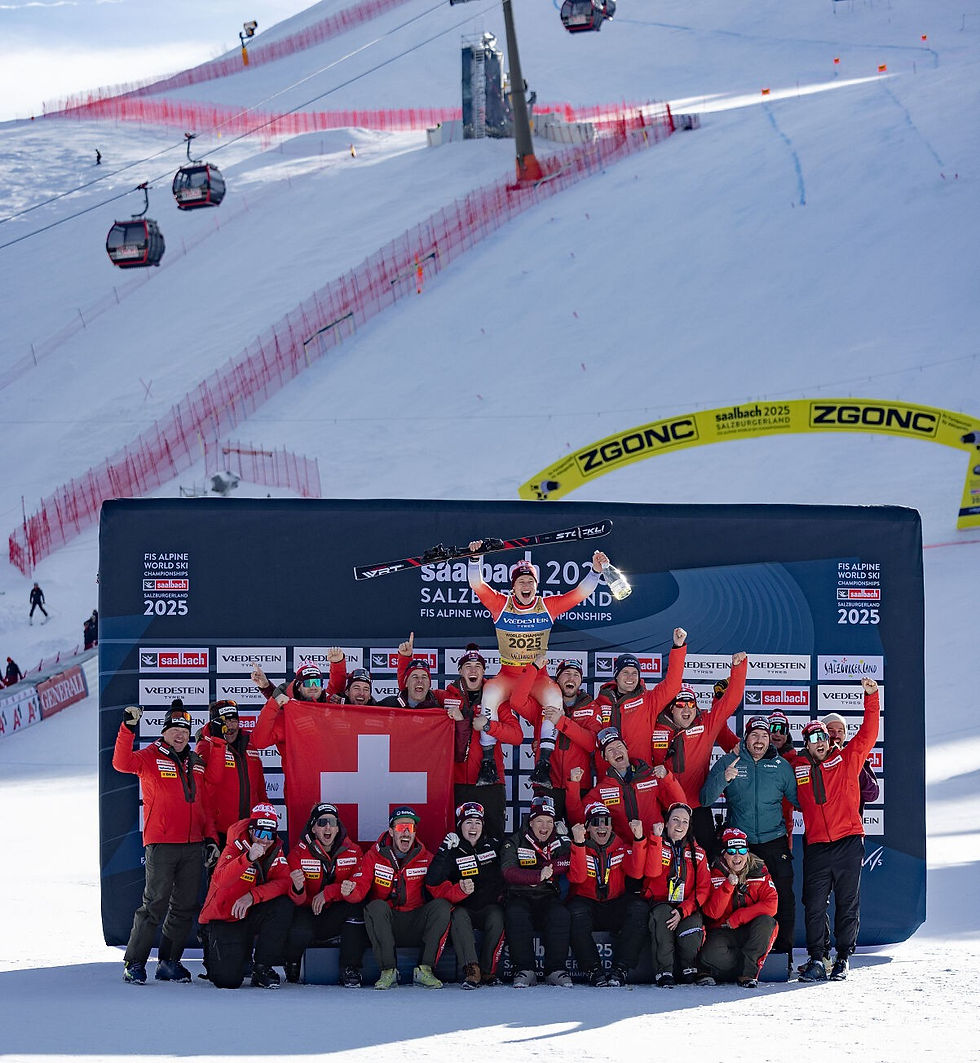 Marco Odermatt, Saalbach 2025 Super-G. Alpine World Ski Championships