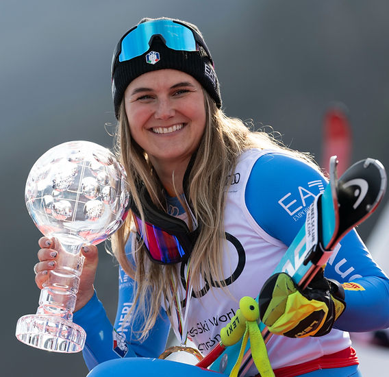 Third Consecutive Alpine Ski World Cup Victory and Downhill