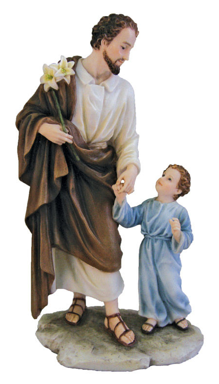 SR-75952-C St. Joseph & Child from the Veronese Collection, 8.25"