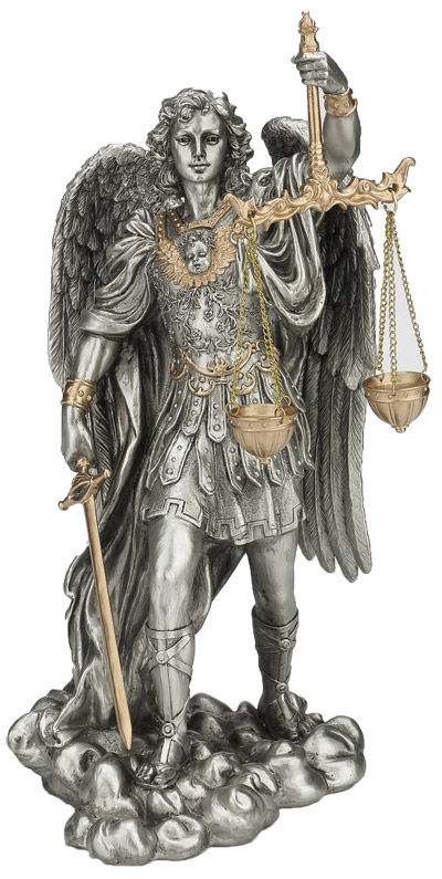 SR-75978-PE St.Michael-Scales/Justice, 11"