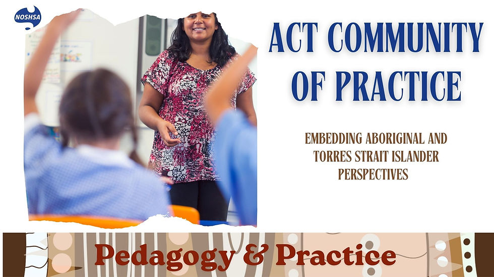Pedagogy and Practice: Embedding Aboriginal and Torres Strait Islander Perspectives