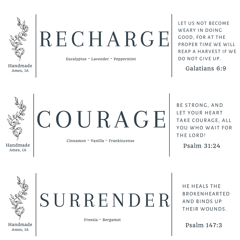 Thumbnail: 8oz Soy Candle | ARISE | Hand Poured Soy Beeswax Candle Essential Oil