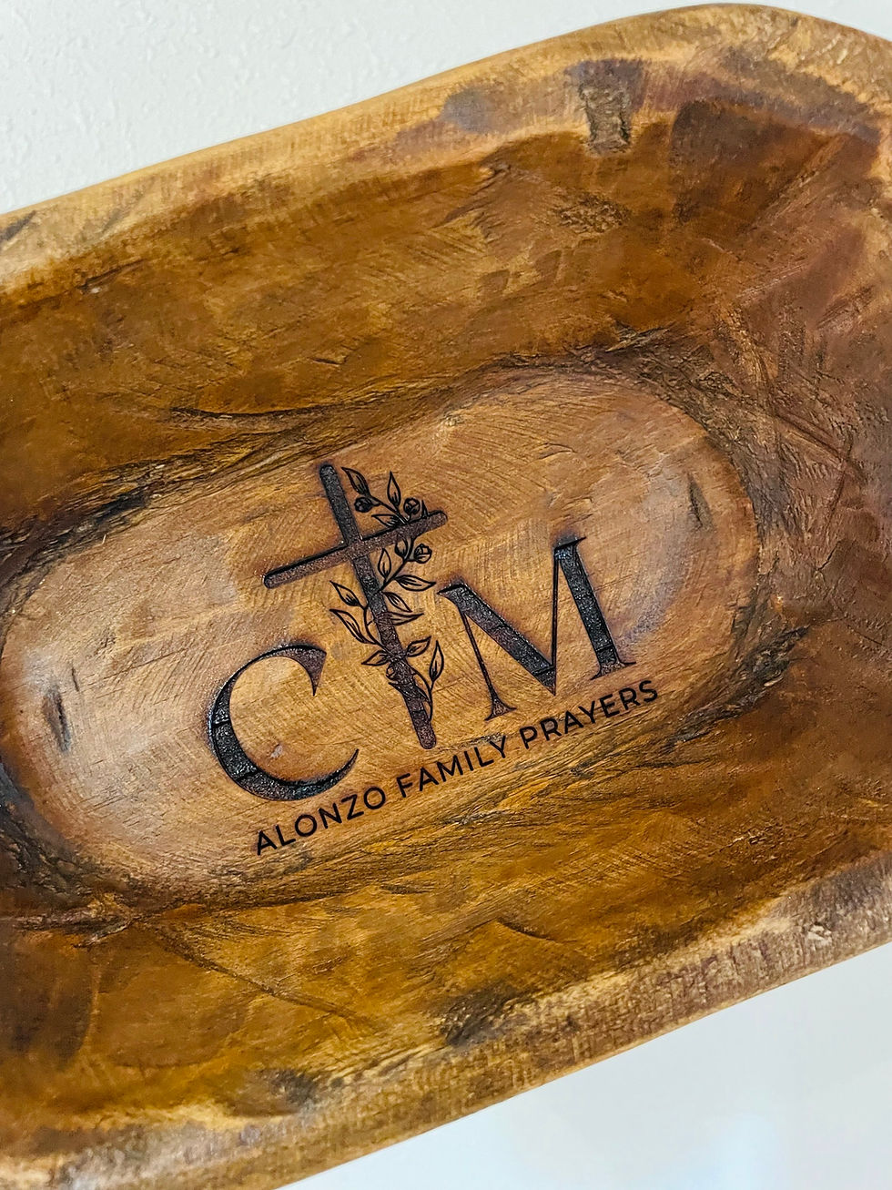 Thumbnail: Personalized Small Mini Wedding Prayer Bowl
