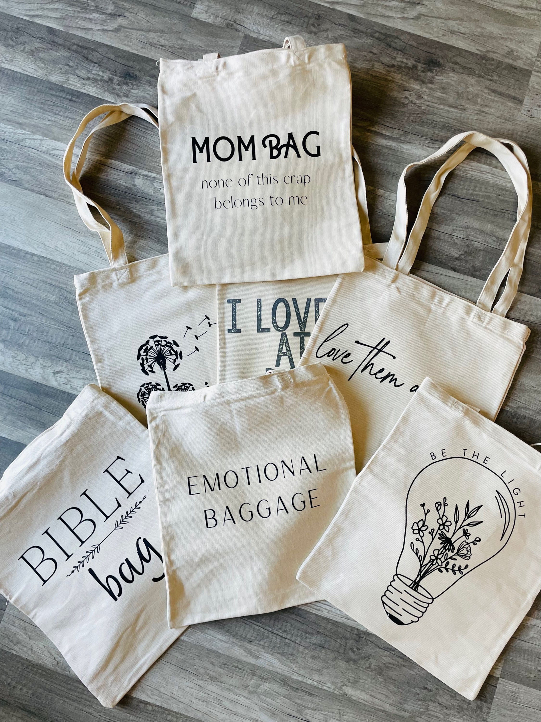 Inspirational Canvas Tote Bag