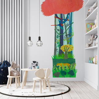 fresque murale sur mesure