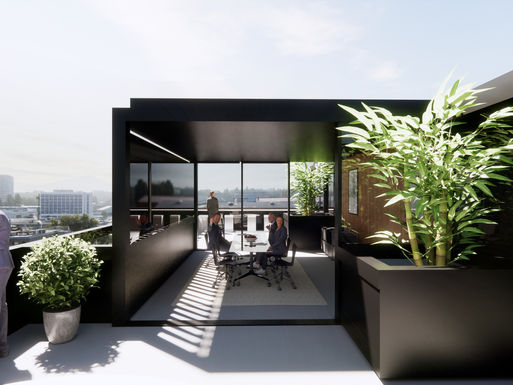 Le 35 conference rooms. 24m2, 48m2 60m2 , fully-equipped meeting rooms with ceiling-to-floor windows. 24m2 rooftop conference room with private terrace.