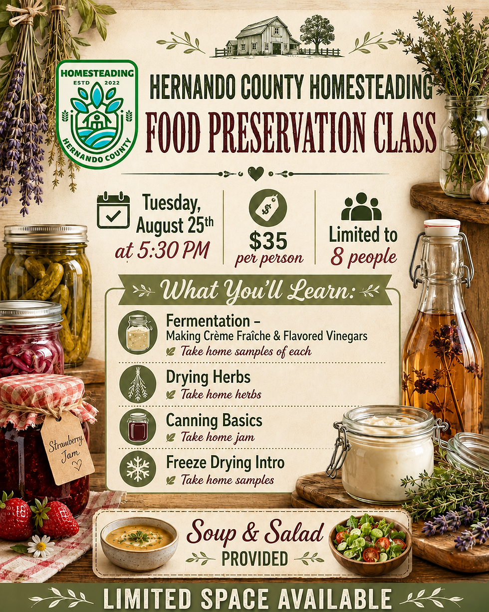 Food Preservation Workshop