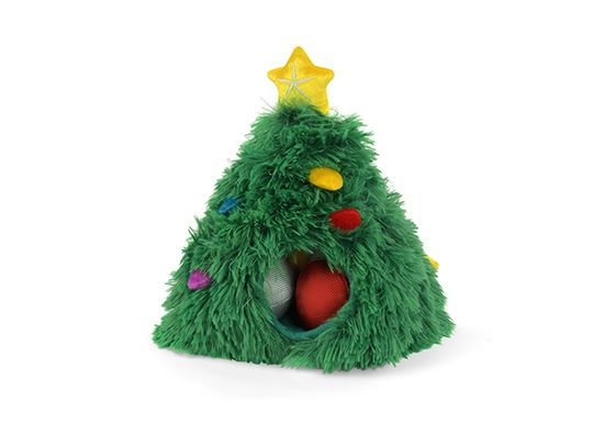 Thumbnail: P.L.A.Y. Doglas Fur Christmas Tree Eco Dog Toy
