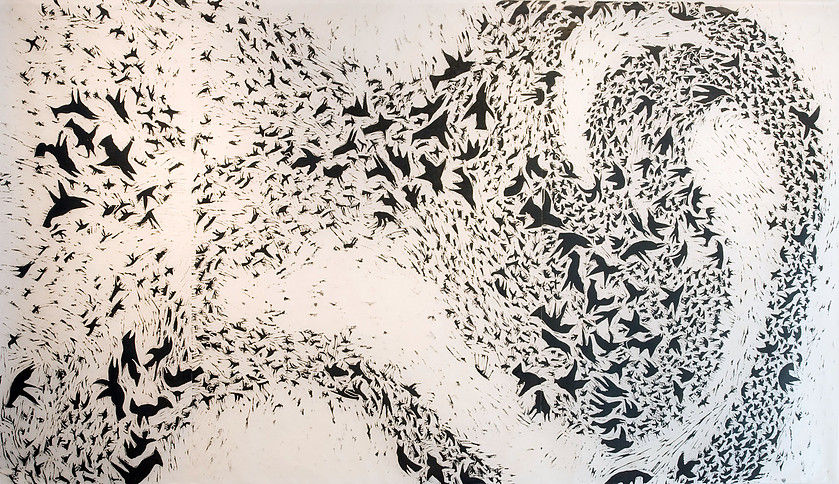 Tolkien Woodblocks, crebane, hobbits, and other iconographic depictions of the lord of the rings.