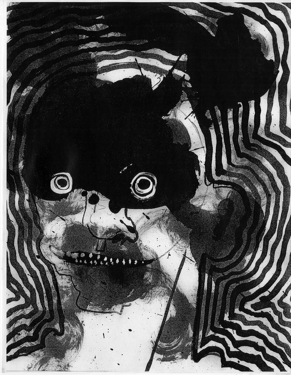 Woodblocks, Mixed Media Art, Black and White Art, Intense Prints, Graphic Arts, Printmaking