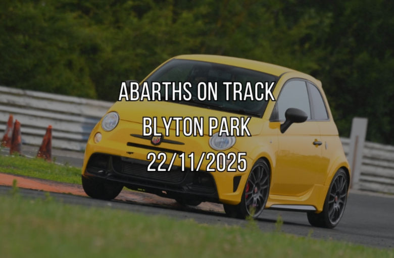 BLYTON PARK - 22nd November 2025 - Abarths on Track