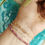Thumbnail: gold chain bracelet