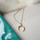 Thumbnail: Gold necklace with gold horn pendant