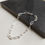 Thumbnail: silver chain bracelet
