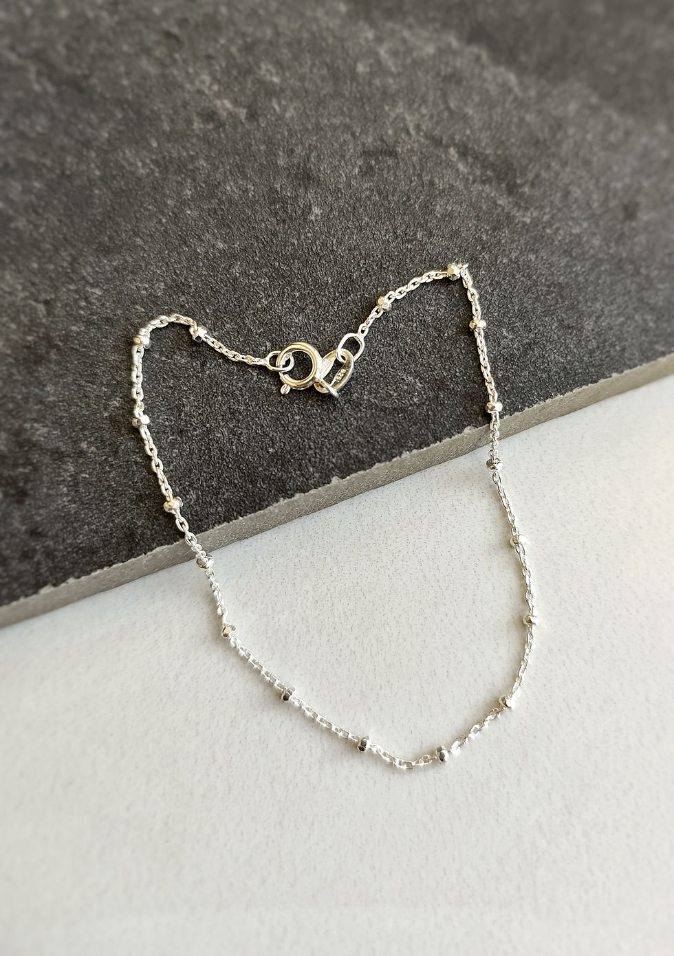 Thumbnail: silver satellite bracelet