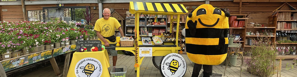 A man selling items from a cart
