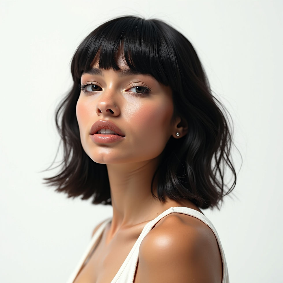 Glossy Layered Wig