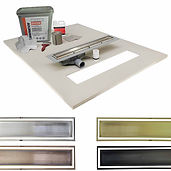 underlay linear wetroom kit for tiled floors