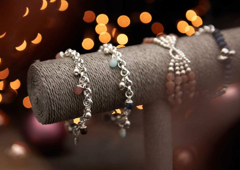 Thumbnail: Steinarmkette "blissful"