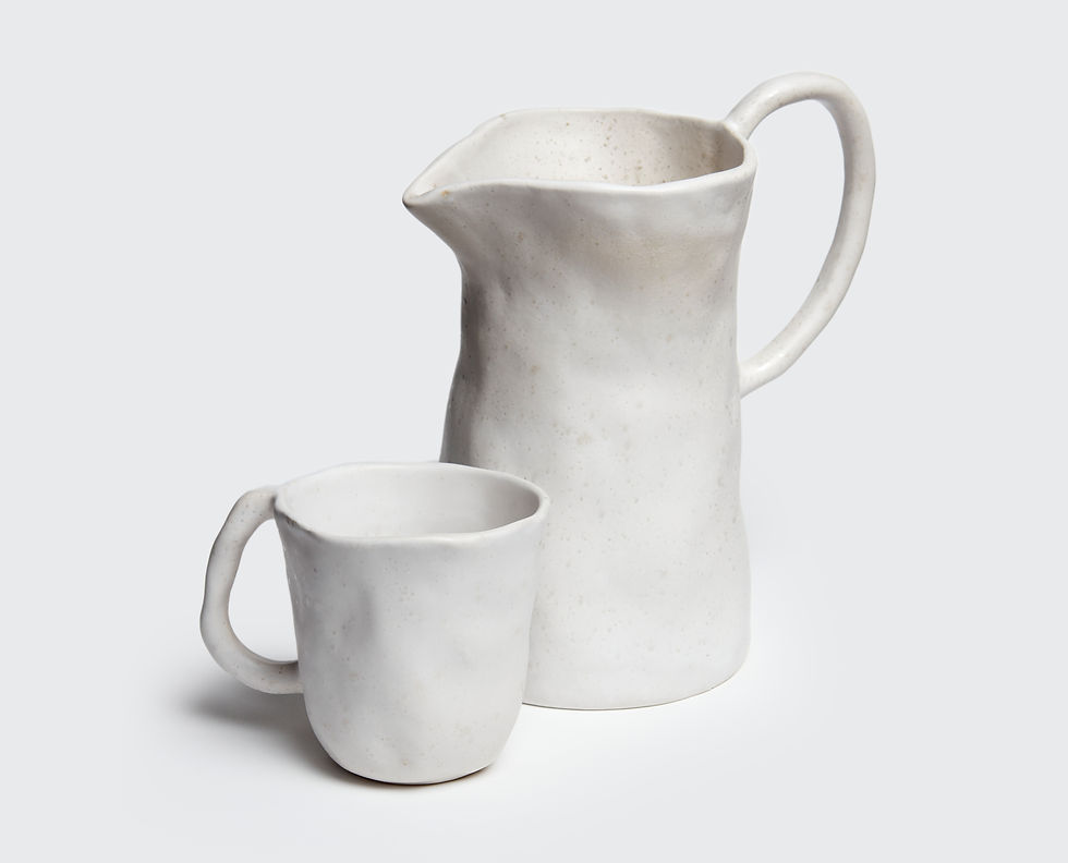 Miniaturbild: Tasse Natur weiss 3,3 dl