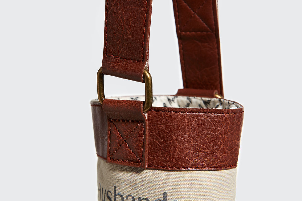 Thumbnail: ”Husband” Upcycled Weinbeutel