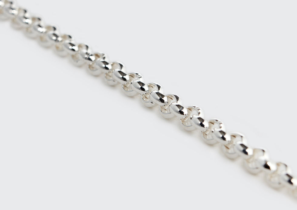 Miniature : Silber Armkette Rollo