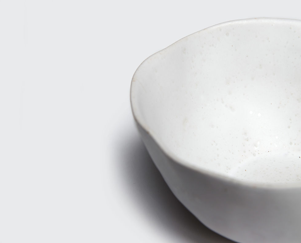 Miniaturbild: Bowl Natur weiss 15 cm