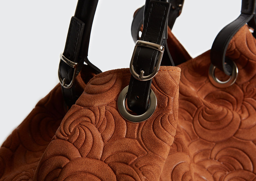 Miniaturbild: Leder Handtasche bedruckt