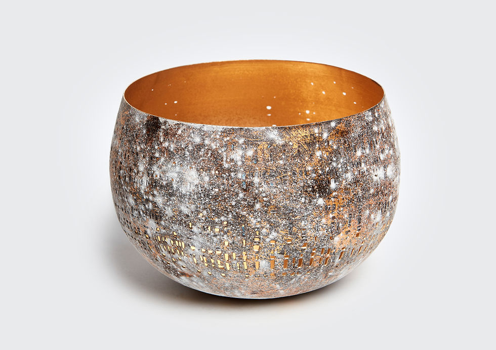 Thumbnail: Windlicht Eisen rund