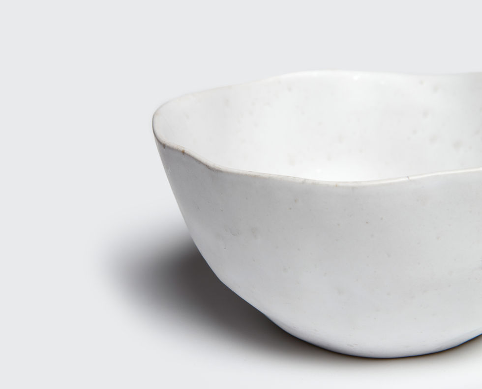 Miniaturbild: Bowl Natur weiss 15 cm