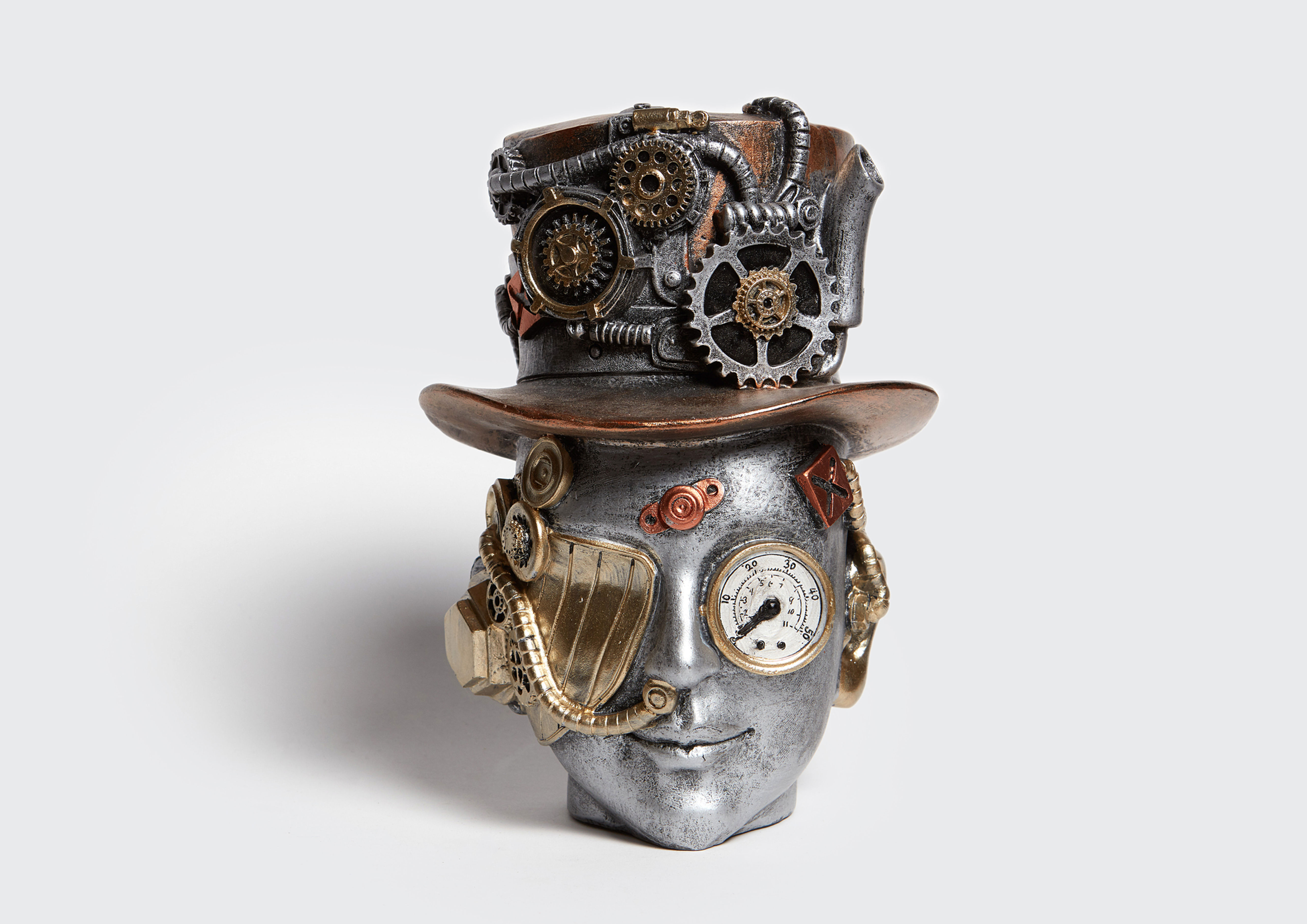 Skulptur “Steampunk Female”