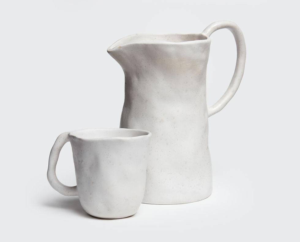 Miniaturbild: Tasse Natur weiss 3,3 dl