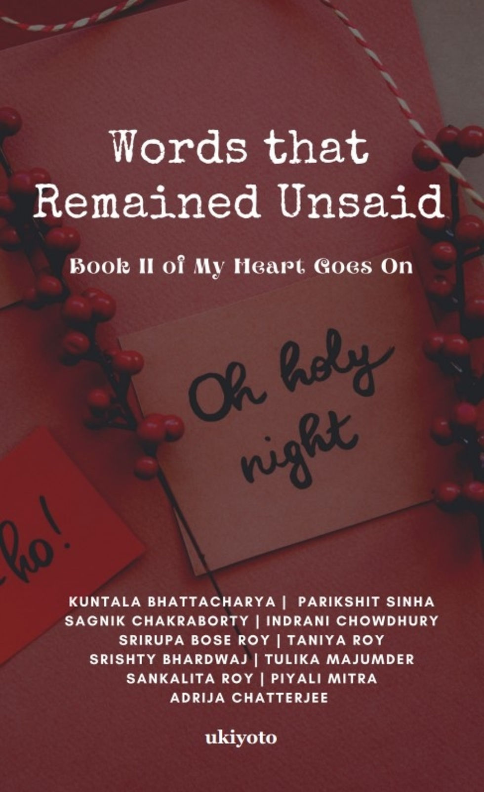 Words that Remained Unsaid - Dust Jacket