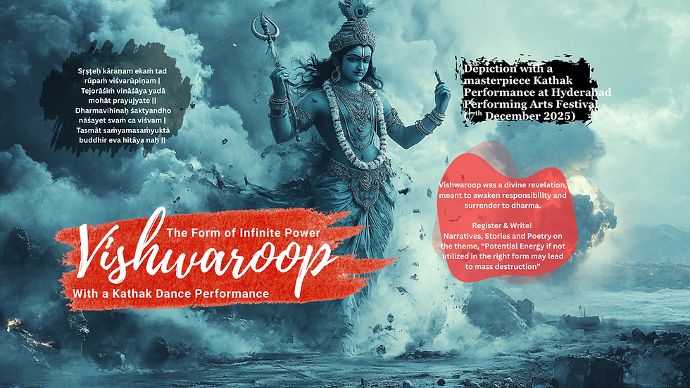 Vishwaroop - The Form of Infinite Power with a Mesmerizing Kathak Dance Depiction