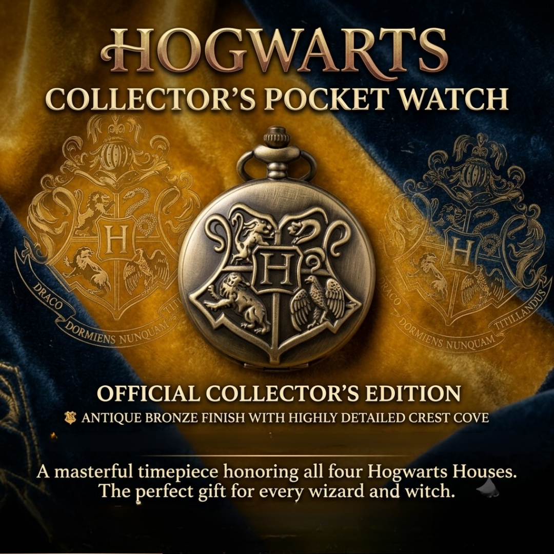 Harry Potter Hogwarts Pocket Watch