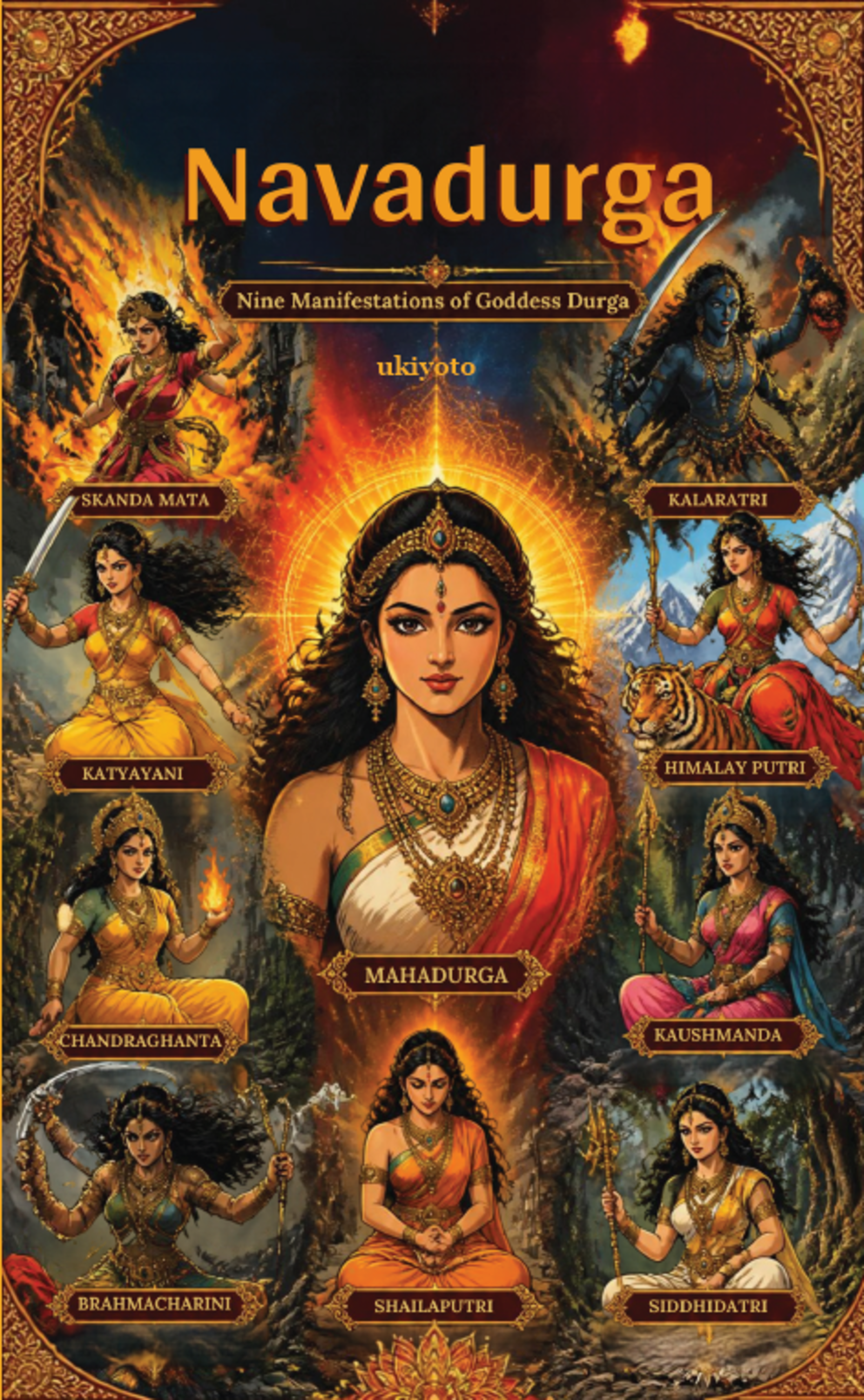 Navadurga | Nine Manifestations of Goddess Durga
