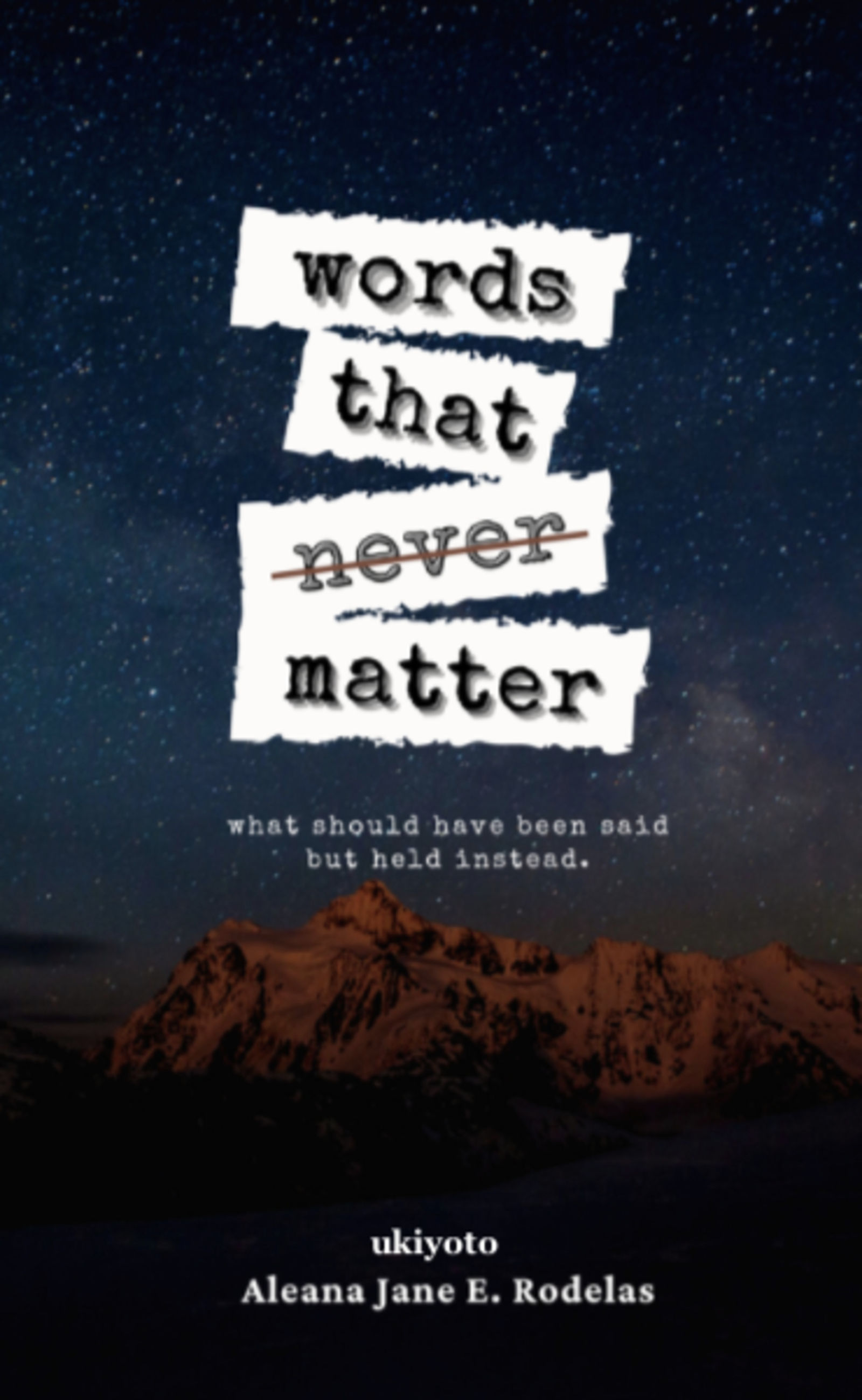 Words That Never Matter